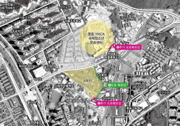 풍동 YMCA 국제청소년문화센터, 완공 1년 반 만에 정식개관