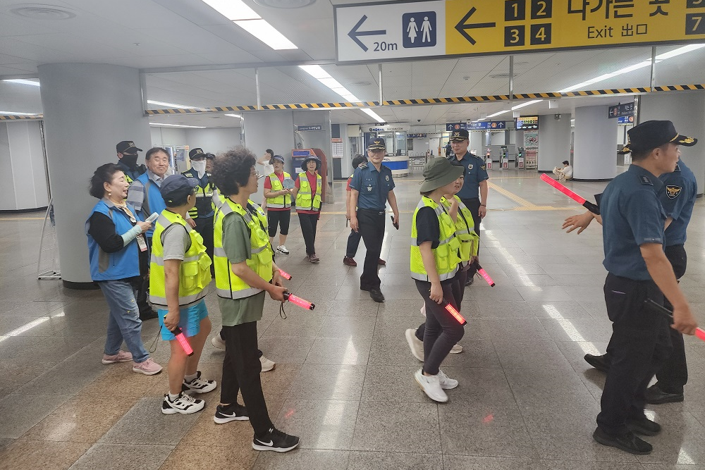 일산동부경찰서, 흉기난동 민경합동 대응 훈련