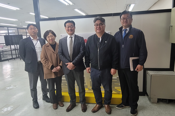 한국로봇산업진흥원 손웅희 원장, 부천산업진흥원 및 관내 기업 현장 방문