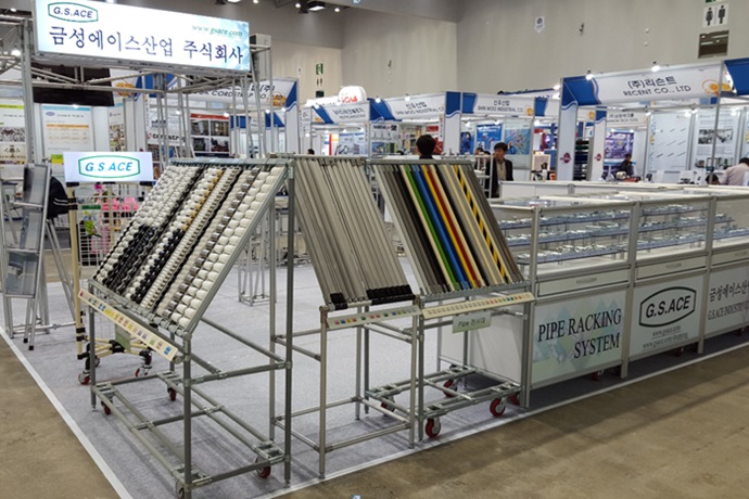 [2018 한국국제기계박람회] 금성에이스산업, 자동차·전기 넘어 우주 항공 산업까지 영역 확장