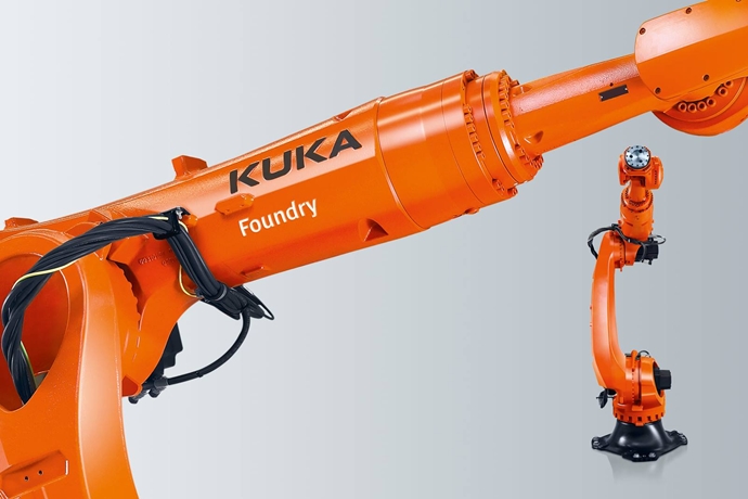 쿠카(KUKA), 새로운 주조 로봇 KR QUANTEC Foundry 출시