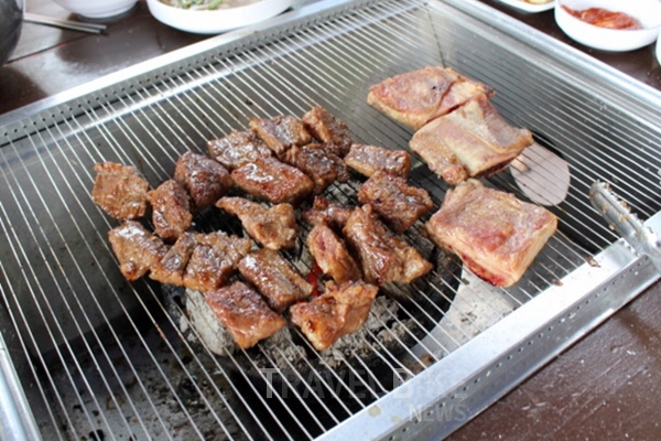 교과서 밖 포천 체험여행, 이동갈비 맛집에서 완성