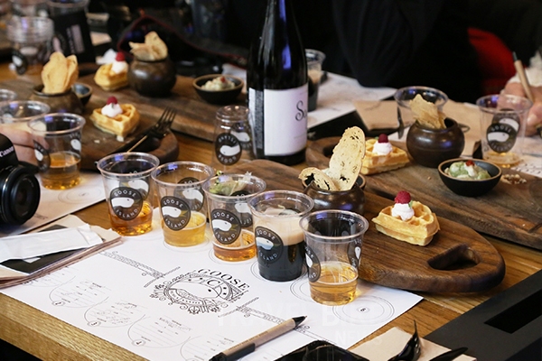 맥주 초급자를 위한 구스아일랜드 비어 에듀케이션 진행