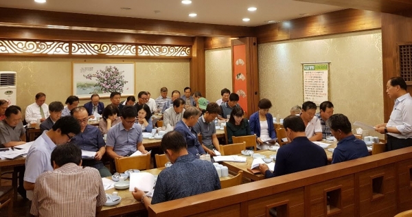 화순군 청풍면 주민들, 기업형 돈사 건립 결사 반대