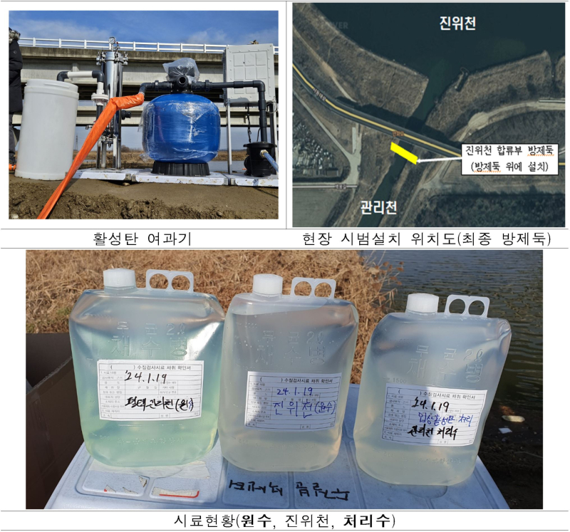 환경부, 관계기관 총력대응으로 관리천 수질 지속 개선 중
