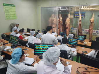 전북미경산한우 품질평가대회를 가다