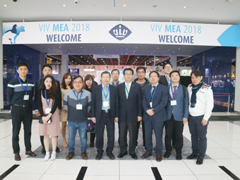 동약업체, VIV MEA 2018 전시회 한국관 단체 참가