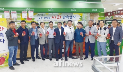 농협하나로유통 광주농산물물류센터서 예담채 홍보
