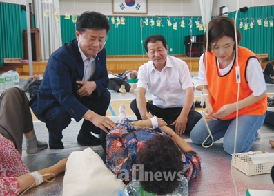 농협전남본부, 담양 대전농협서 농업인 행복버스 실시