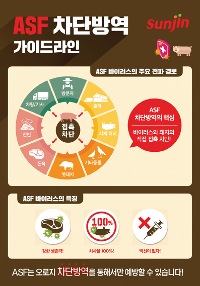 선진, ASF 차단방역 가이드라인 제작
