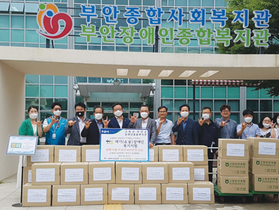 [나눔축산운동본부] 복지시설에 후원물품 기증…나눔축산 운동 귀감