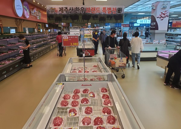 보들결제주한우·제주흑한우 브랜드 특별전 개최