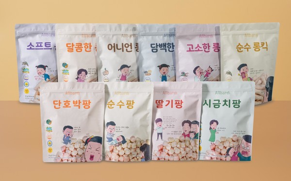 [2022 라이스쇼] 올바름, 달콤한 안심먹거리 자일리톨 쌀과자 출격