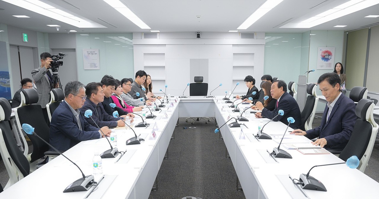 최민호 세종시장, 소상공인 관계 협회‧단체와 간담회 가져