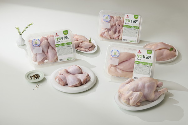 마니커, 1등급 무항생제 청정 닭고기 브랜드 청정강원닭 런칭