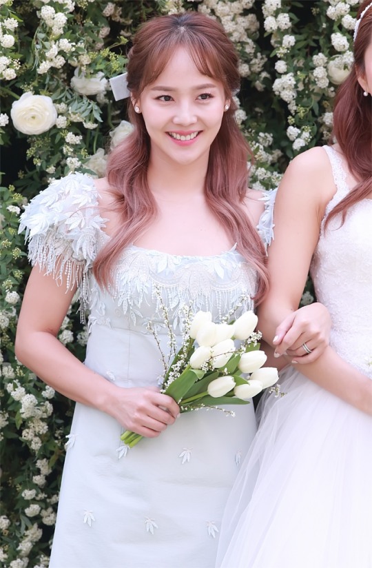 [포토] S.E.S 유진, 바다 언니 결혼 진심으로 축하해요~