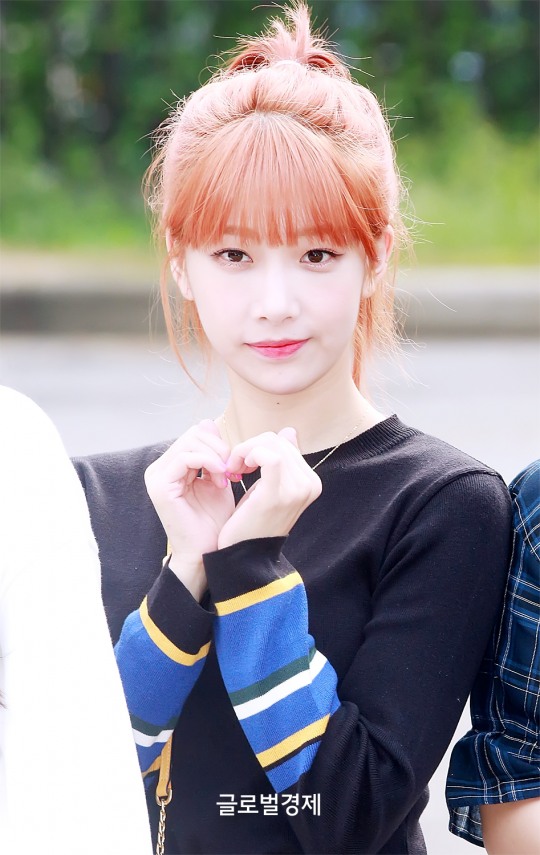 [포토] 다이아(DIA) 유니스, 귀여운 수연이의 하트~