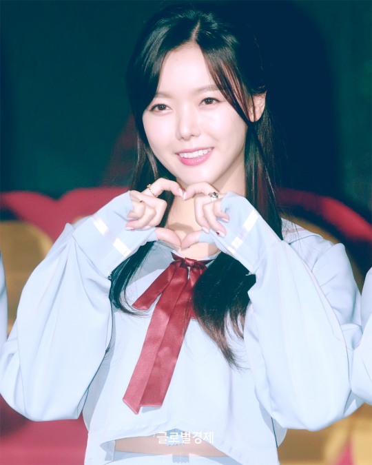 [GET포토] 더유닛 달샤벳(Dalshabet) 세리, 요정의 하트