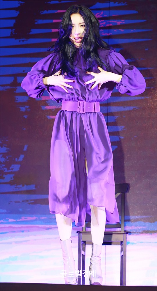 [GET포토] 선미(SUNMI), 뮤지컬의 한 장면처럼