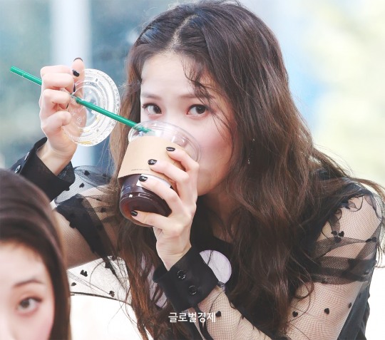 [GET포토] 씨엘씨(CLC) 최유진, 커피는 사랑입니다