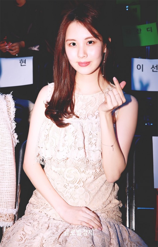 [GET포토] 소녀시대(Girls Generation) 서현, 서주현의 하트는 사랑이죠