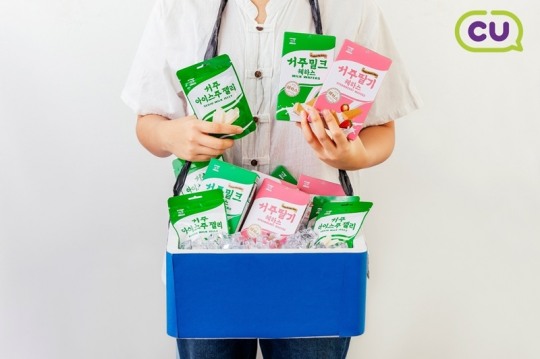 CU, 서주 아이스주 콜라보 젤리 선봬