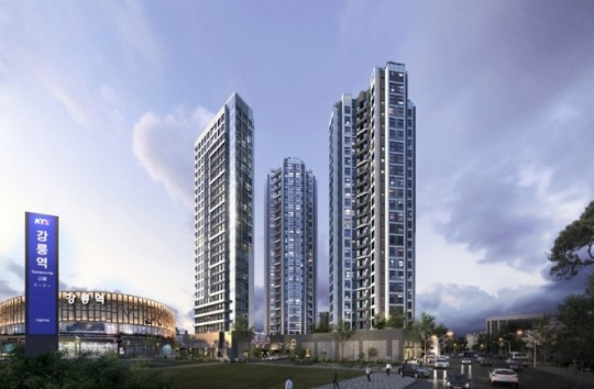 동도센트리움 아파트 조감도