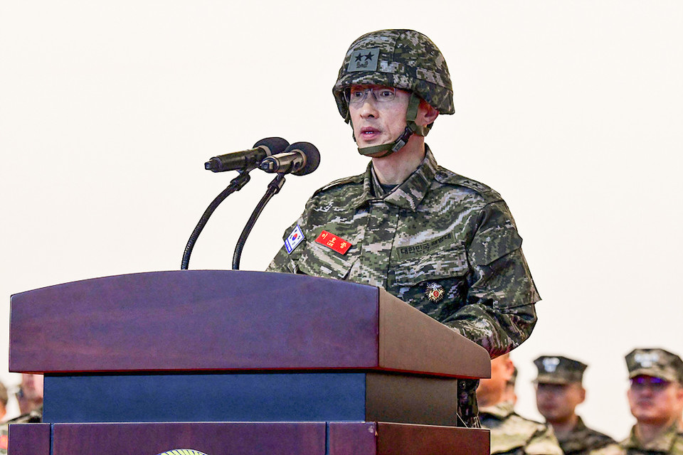 해병대 제1사단, 이호종 신임 사단장 취임
