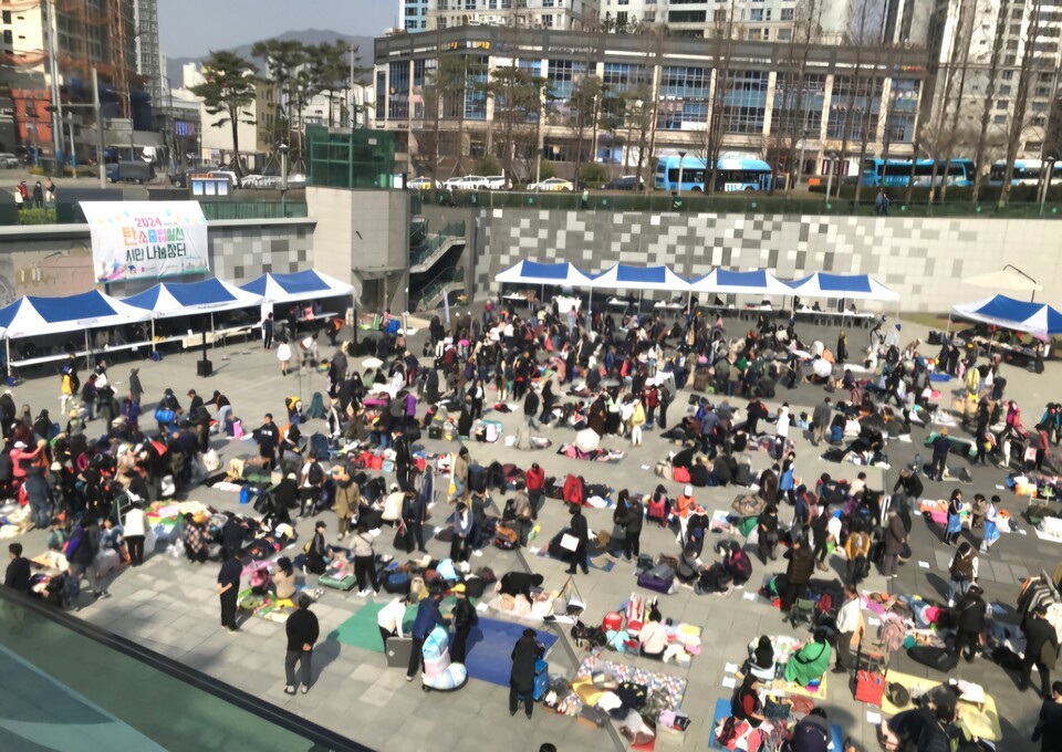 부산시, 시민 나눔장터 개장