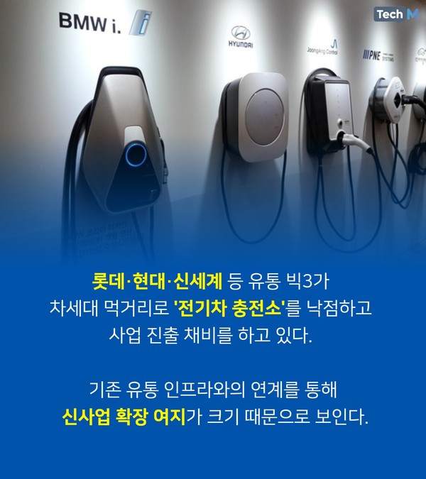 [카드뉴스] 전기차 충전소로 변신하는 백화점, 마트, 아울렛