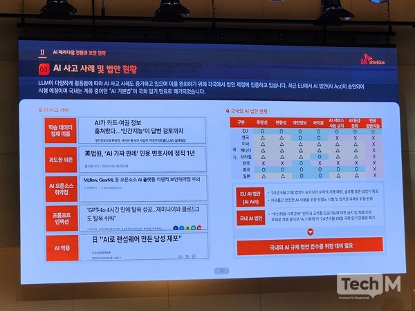 생성형AI 악용한 보안 공격 성행…보안 대책 필요성 강조한 SK쉴더스