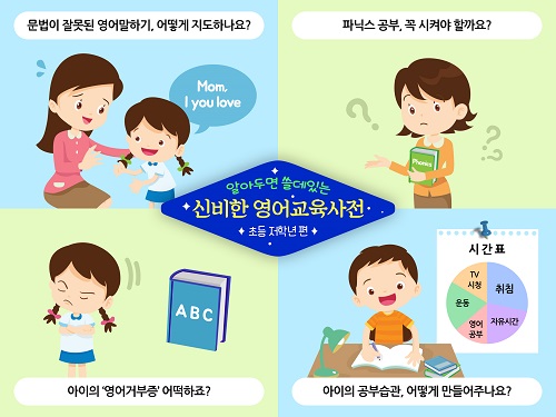 윤선생, 아이 영어교육 고민 시원하게 뚫어주는 팁 공개