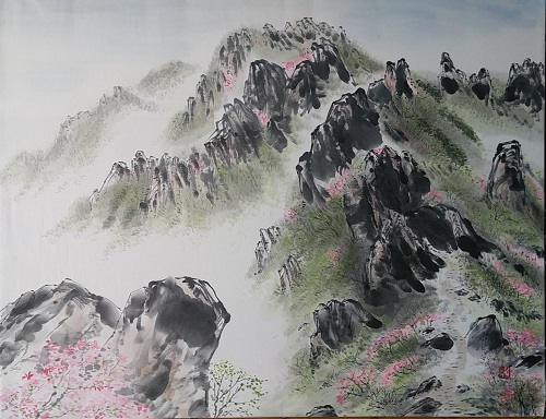 대구학생문화센터, 전통 기법과 현대적 감각의 한국화 작품 전시