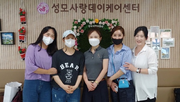 미용학원 올댓뷰티아카데미, 성모사랑데이케어센터 헤어 커트 봉사활동 진행