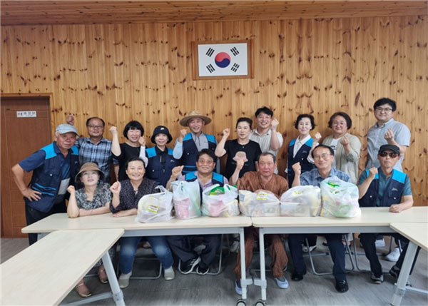 제주시 봉개동지역사회보장협의체 7월 행복한 나눔푸드 전달