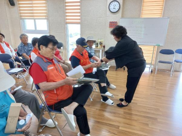 서귀포시니어클럽, 노인일자리사업 참가자 대상 여름철 안전교육 실시