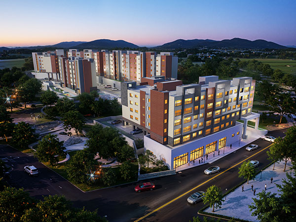 갤럭시 아파트 조감도