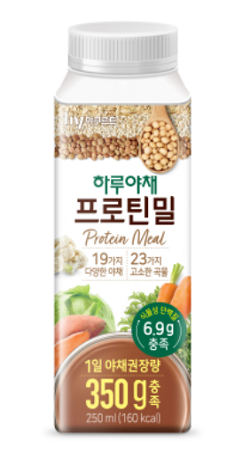 한국야쿠르트, 하루야채 프로틴밀출시