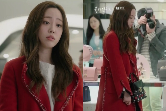 [그 옷 어디꺼] 뷰티 인사이드 허영지, 겨울 여친룩! 발랄한 레드 코트 어디꺼? 