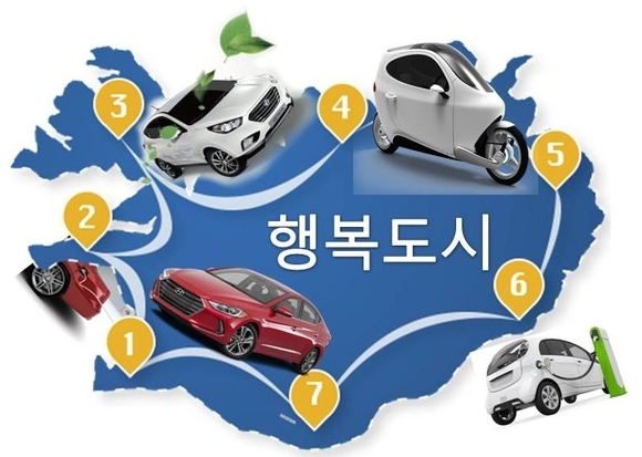 행복도시에 올해 전기차 충전기 32기 설치