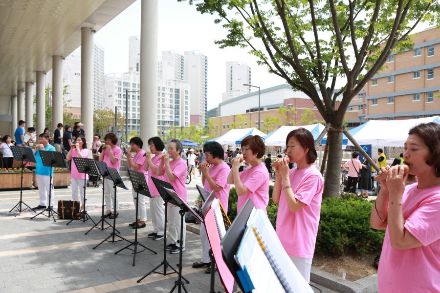 세종시 대평동서 알뜰 벼룩시장 성황