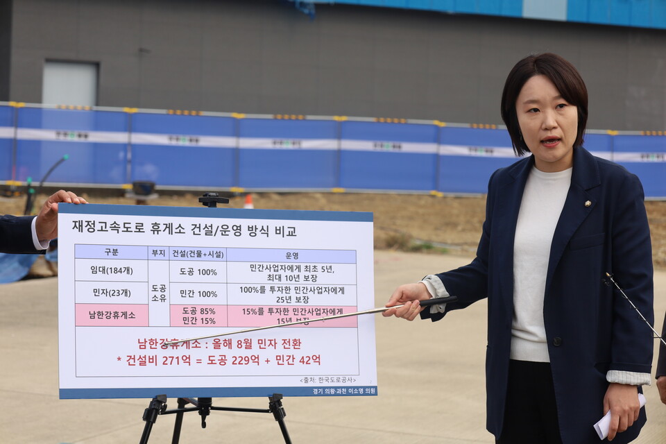 尹 테마주 위즈코프 휴게소 특혜의혹...野, 특검·국정조사 언급