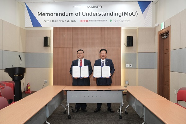 대한가구연합회-인도네시아가구협회, 상호발전 MOU