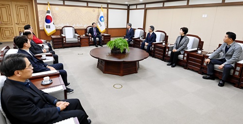 인천시회, 유정복 시장에 지역전문건설업체 하도급 확대 건의