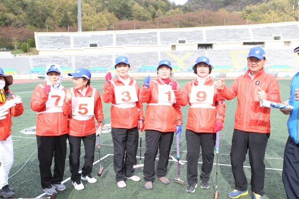제18회 전국노인게이트볼대회 男-경북 의성팀 女-여수지회팀 우승