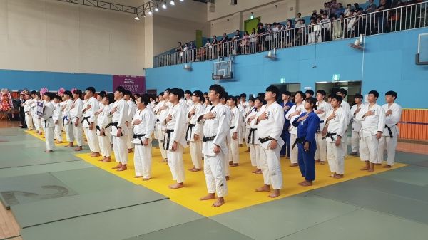 제1회 성동구유도회장배 유도대회 열려