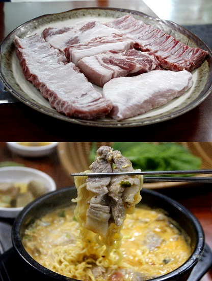 제주공항근처 가성비 뛰어난 제주흑돼지의 맛을 볼 수 있는 제주도맛집 탐라우돈정육식당