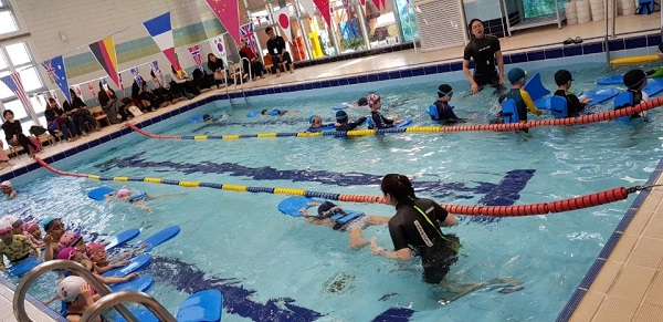 의정부 유정유치원, 학부모를 위한 수영 공개 수업 진행