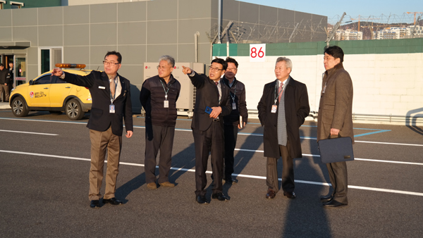 손창완 한국공항공사 사장, 울산공항 방문