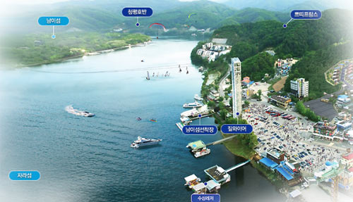 풀빌라, 펜션의 장점만 결합시킨 남이섬 동우리버뷰 수익형 전원생활을 즐길 수 있다.